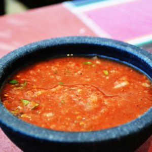 Salsa roja 3 €